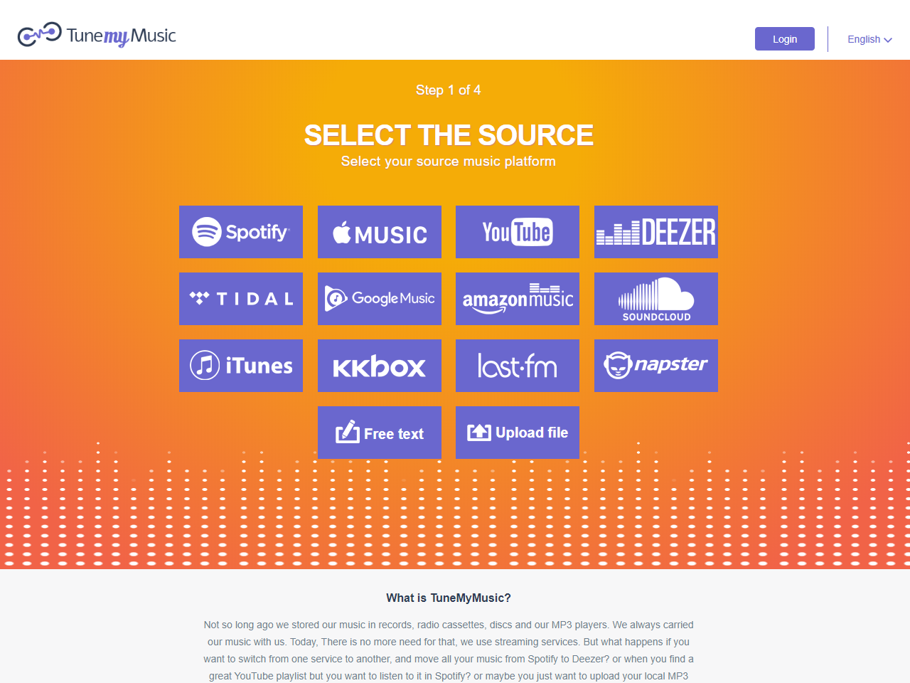 Transfer Playlists Between Music Services 100 free Tune My Music
