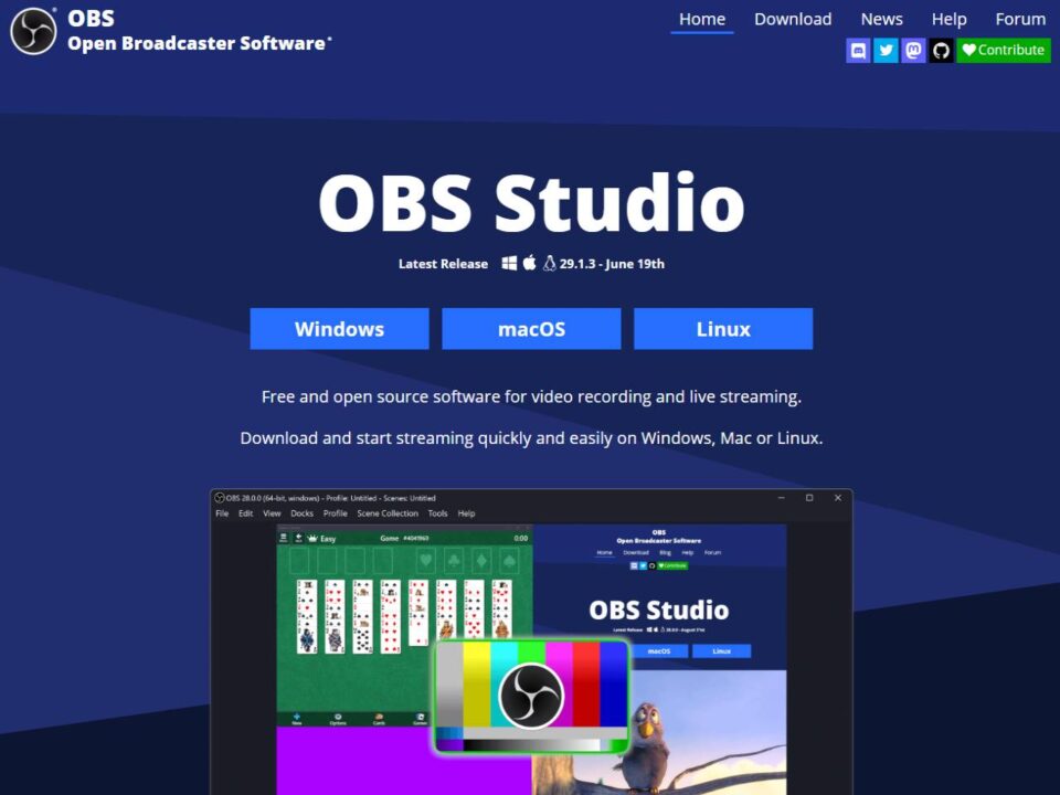 OBS Studio: Open Broadcaster Software — Buzzsonic