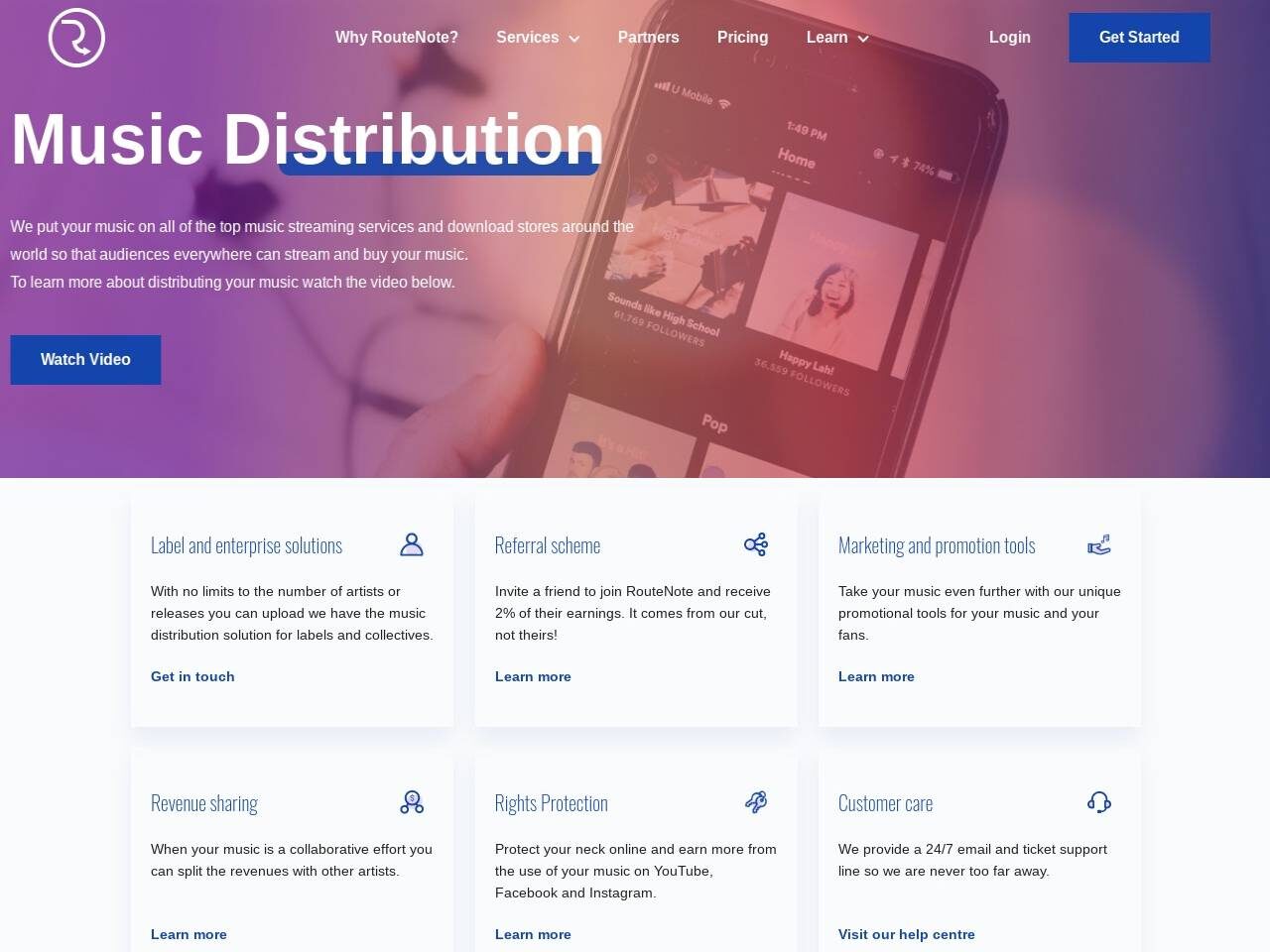 RouteNote Digital Music Distribution — Buzzsonic