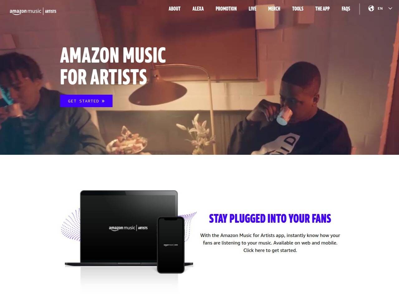 Amazon Music for Artists iOS & Android Analytics Apps — Buzzsonic