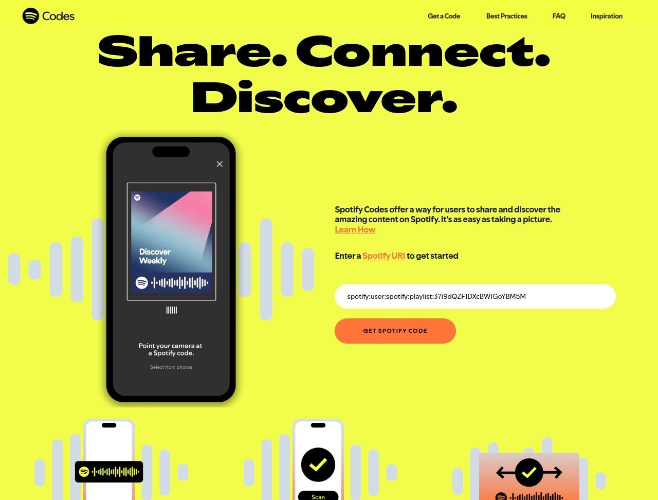 Spotify Codes Generator — Buzzsonic