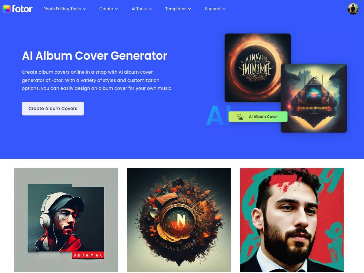 Fotor - Ai Album Cover Generator — Buzzsonic