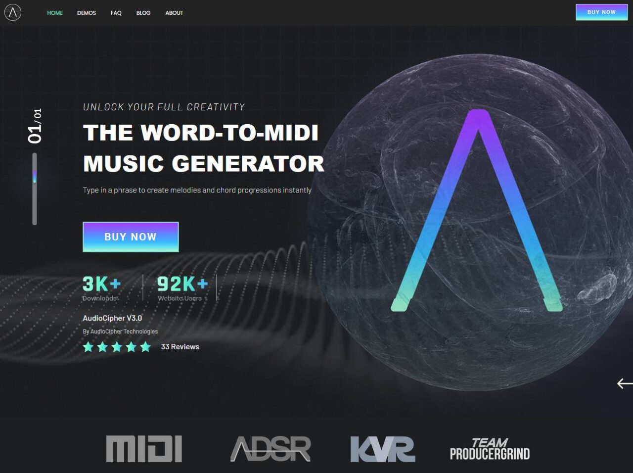 AudioCipher - AI Text To Music Generator VST — Buzzsonic