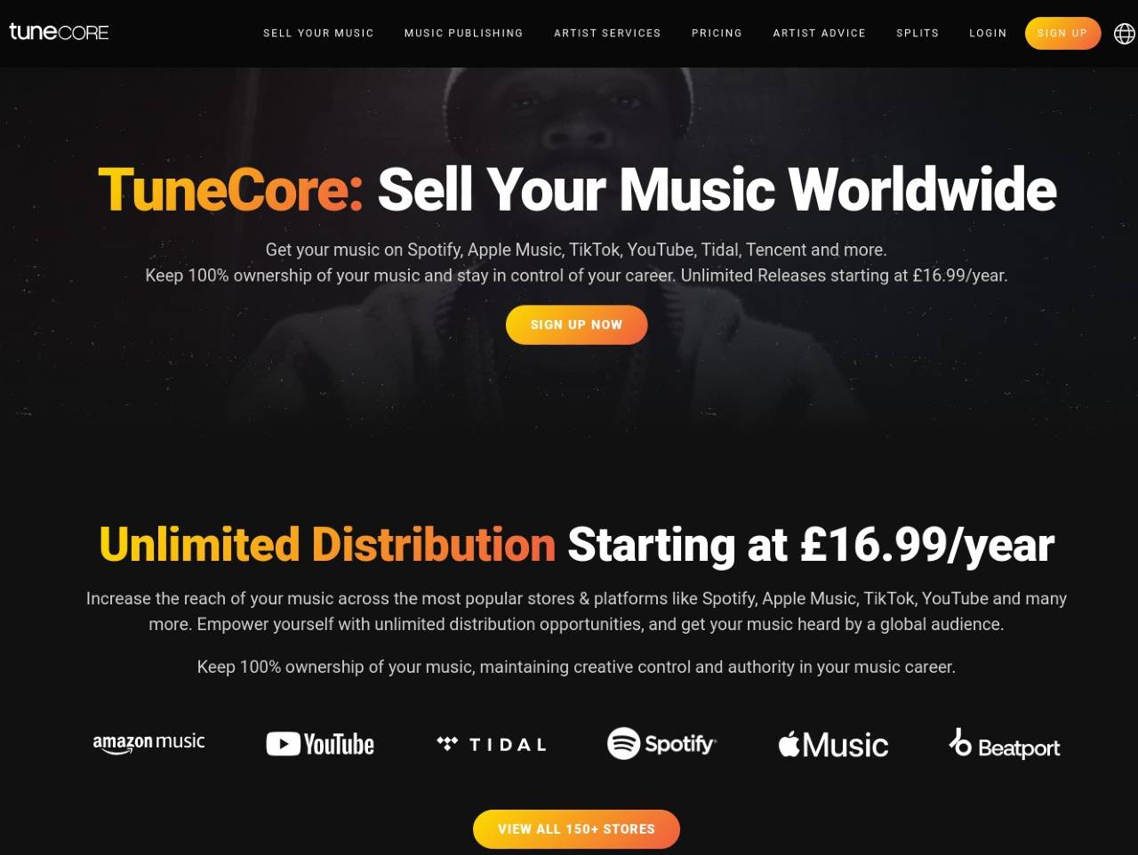 TuneCore UK - Digital Music Distribution & Marketing — Buzzsonic