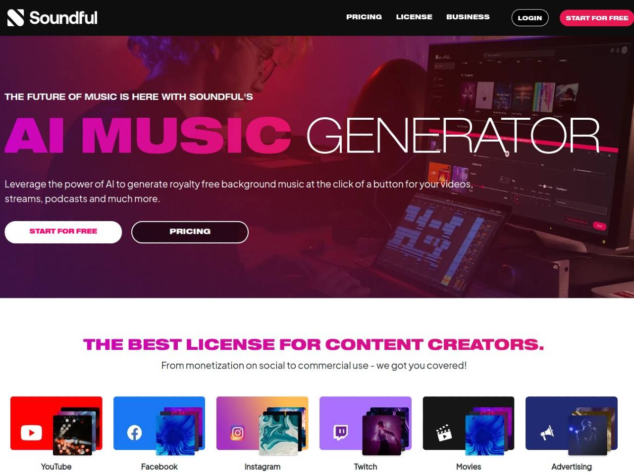 Soundful AI Music Generator — Buzzsonic