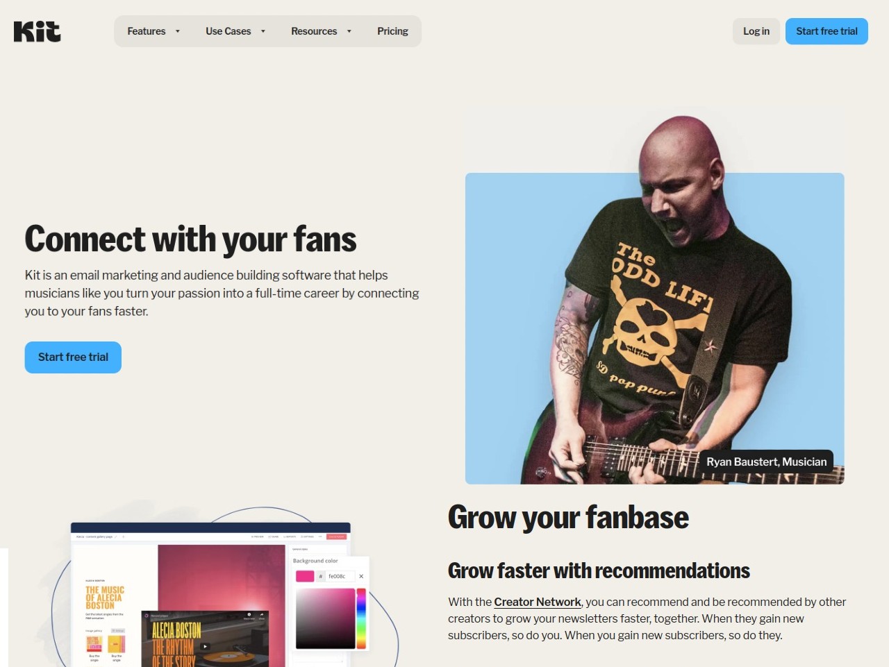 Kit.com - Email Marketing Platform for Musicians — Buzzsonic