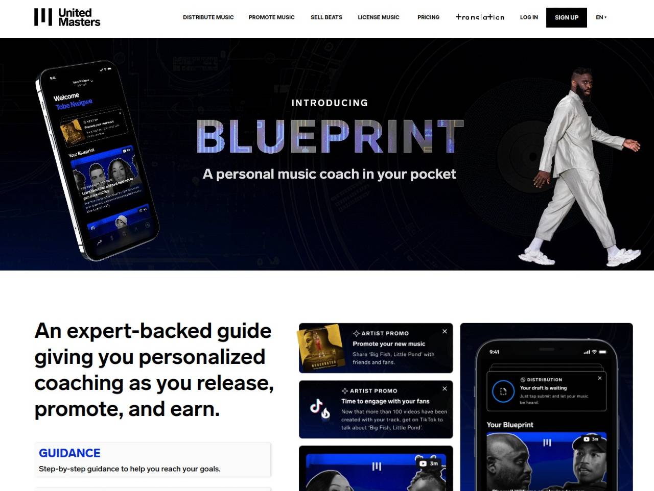 Unitedmasters Blueprint - Personal Music Coach — Buzzsonic