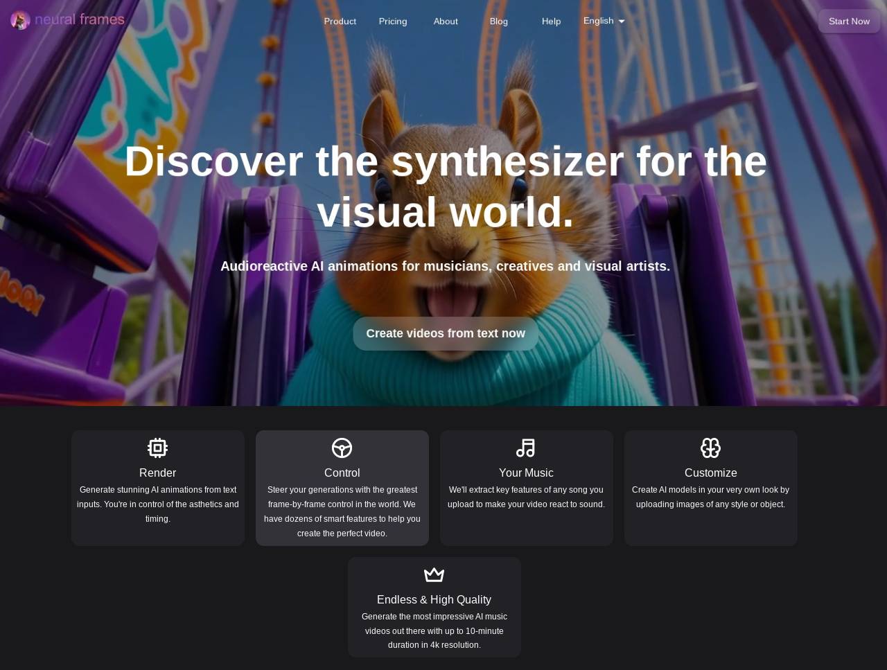 Neural Frames - AI-powered Animation Generator — Buzzsonic
